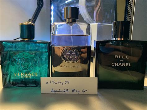 gucci guilty vs bleu de chanel